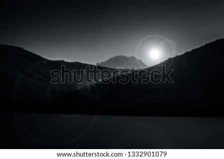 Similar – Image, Stock Photo norway mysticism