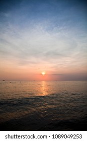 Sunset from the side of the sea. Phuket, Thailand - Shutterstock ID 1089049253