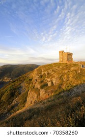 Sunset At Signal Hill St John's Newfoundland