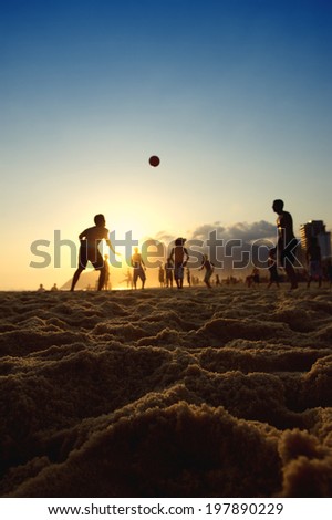 Similar – Image, Stock Photo defence Silhouette Sand