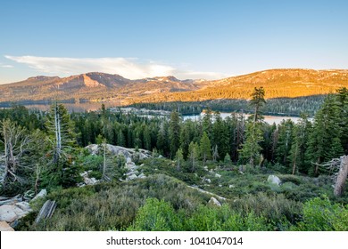 Sunset At Silver Lake - California, USA