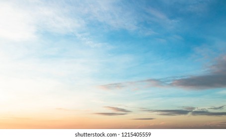 Sunset sky background - Shutterstock ID 1215405559