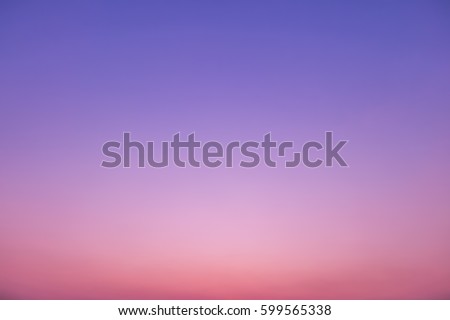 Sunset sky background, twilight time, pastel tone.