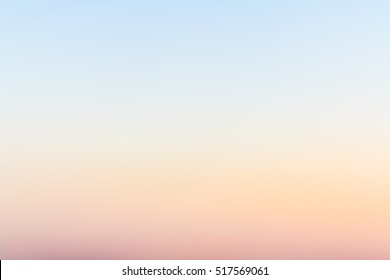 Sunset Sky Gradient Background