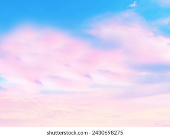 Cielo al atardecer por