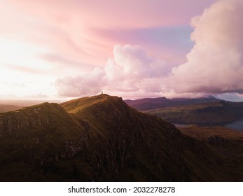 Sunset At Skye Cuillin, Scotland