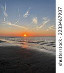 Sunset Sonnenuntergang Nordsee Holland Renesse
Urlaub Meer