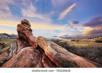 Sunset at South Valley Open Space Park, Jefferson County, Colorado