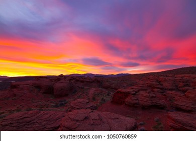 Sunset In Southern Utah