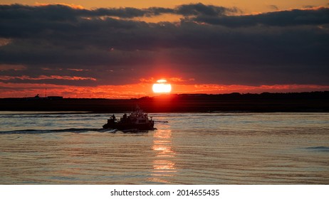 Sunset In Southport, North Carolina