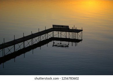 Sunset, Spirit Lake, Iowa