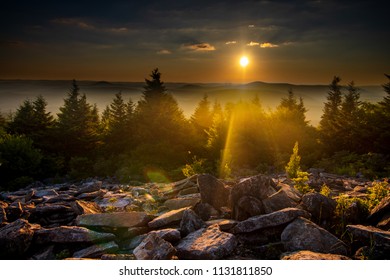 Sunset In Spruce Knob