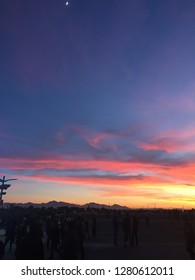 Sunset From State Farm Stadium, Glendale, Arizona