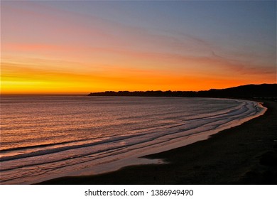 A Sunset At Stinson Beach