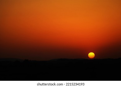 Sunset, summer time on Eart