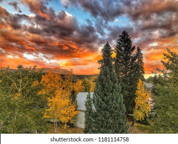 Sunset In Summit County, Colorado