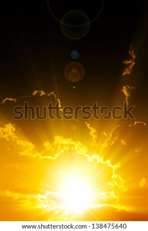 Similar – Image, Stock Photo not yet of all days Evening