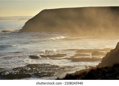 Sunset At Surf Beach. Phillip Island. Victoria. Australia