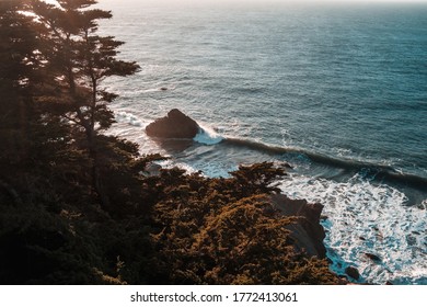 Sunset At The Sutro Baths