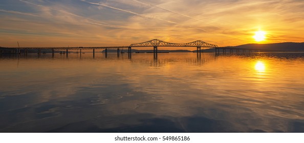 Sunset At Tappan Zee Bridge 