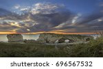 Sunset Through the Arches, Lime Stone rock formation,  the Arches Provincial Park, Great Northern Peninsula, Newfoundland & Labrador