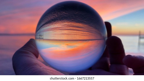 sunset through a different perspective