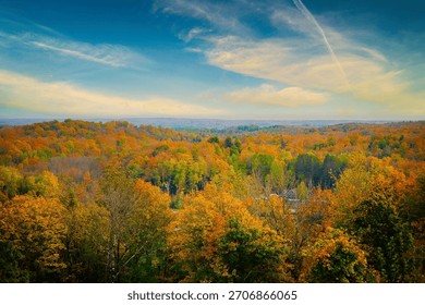 Sunset Timms Hill Highest Elevation in Wisconsin