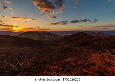 Sunset At Tom Price, Mount Nameless