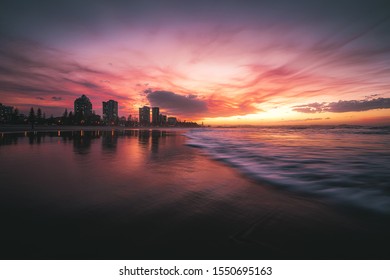 Sunset At Tweed Heads, Australia