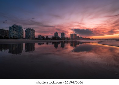 Sunset At Tweed Heads, Australia
