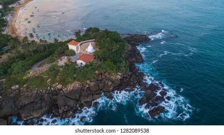 Sunset In Unawatuna, Sri Lanka.