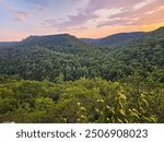 Sunset in the Valley, Red River Gorge, Kentucky