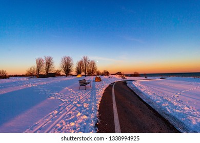 Sunset At Veteran's Park, Ajax, Ontario