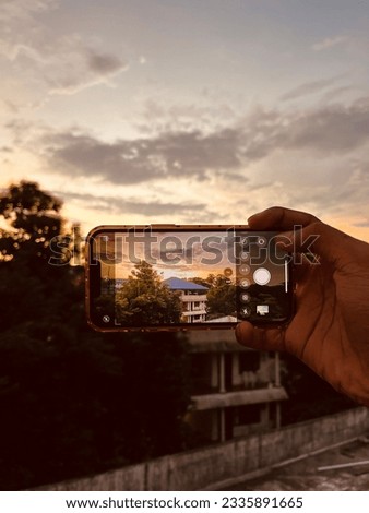 Sunset vibe iPhone 13 photography
