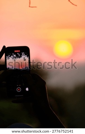 Sunset view of Angkor Wat