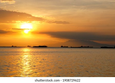 Sunset View from the Coast