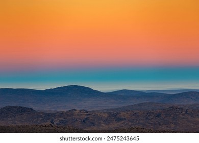 Sunset view of landscape in the Namaqualand region of South Africa - Powered by Shutterstock