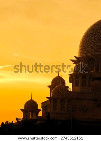 Sunset View at Putrajaya Mosque