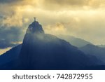 Sunset view of Rio de Janairo, Brazil