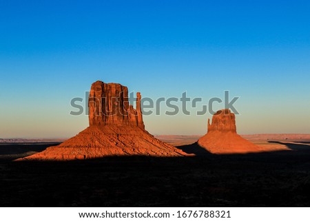 Similar – Monument Valley at sunset, Utah, USA