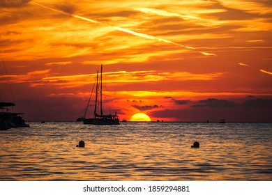 Sunset  View In Santa Ponça, Majorca