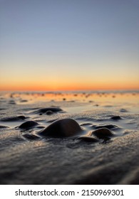 Sunset View In Skagen, Denmark