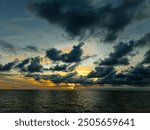 Sunset view from Tasmanian Sea