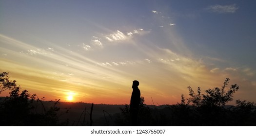 Sunset view wallpaper 