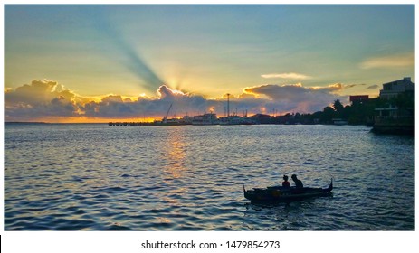 Sunset View From Zamboanga City. 
