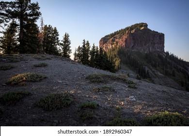 Sunset Views In Colorado's San Juan National Forest.