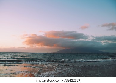 Sunset At Wailea Beach, Maui