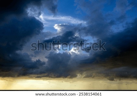 Similar – Image, Stock Photo thunderstorms