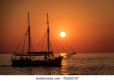Sunset in Zadar