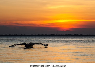 Sunset In Zanzibar Island